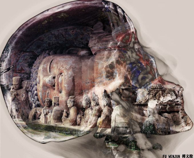 Thought Reading No.2 conceptual photography