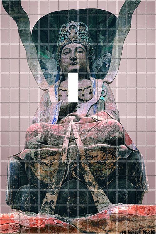 Stamps-Grotto Sculpture conceptual photography